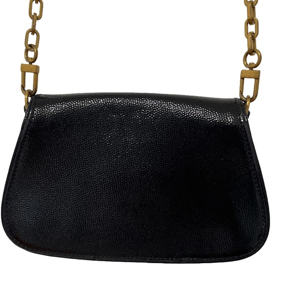Tory Burch Black Genuine Patent Leather Crossbody Bag - Picture 3 of 7